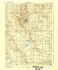 1908 Map of Chagrin Falls, OH — High-Res | Pastmaps